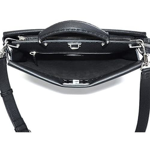 フェンディ ピーカブー コピー  レザー ビジネス バッグ ブランド; フェンディ(フェンディ)